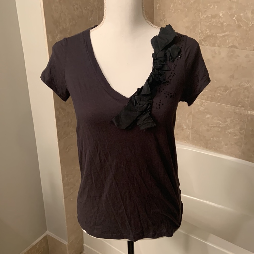 🌟WORN ONCE🌟J.CREW Featherweight V-Neck Top